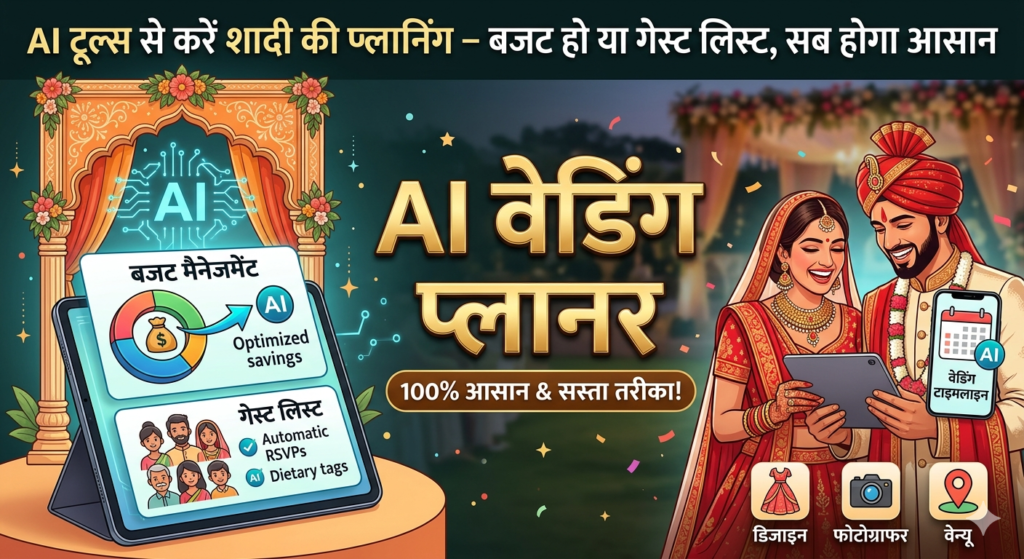 AI टूल्स से करें शादी की प्लानिंग